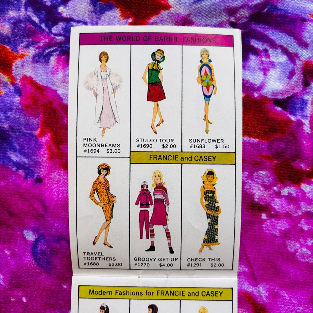 BARBIE The World of Barbie Fashions Book 1&3 © 1966 Mattel RARE for COLLECTORS - Picture 5 of 14